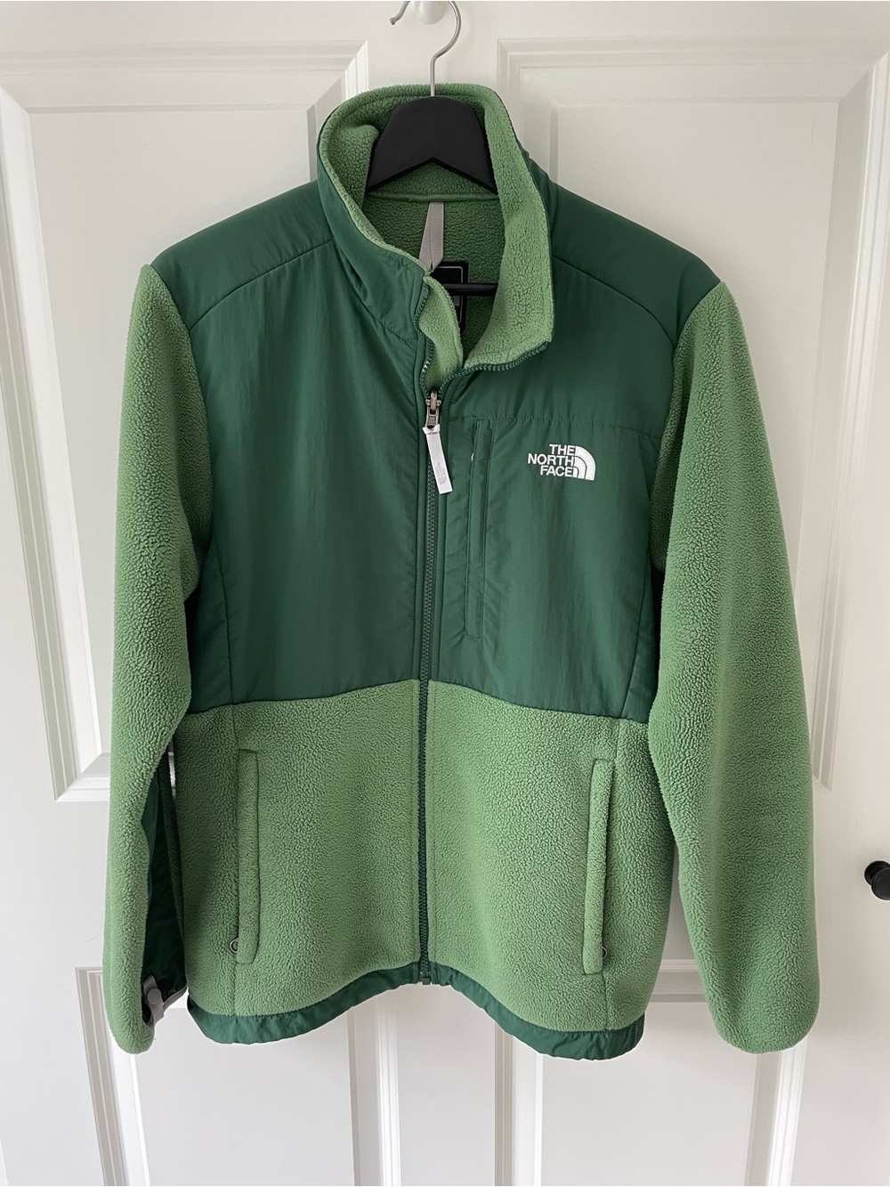 The North Face Denali Fleece Jacket Coat Green Womens Size Large